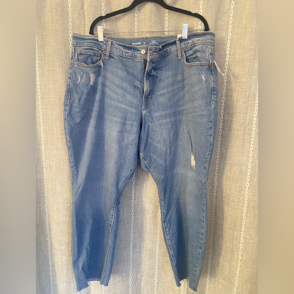 Old Navy Curvy Straight Jeans Size 22